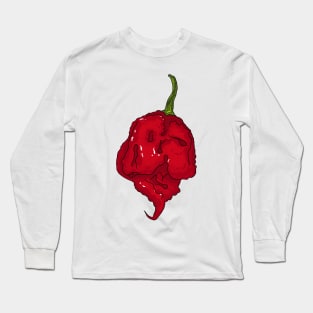 Chili Pepper Carolina Reaper Long Sleeve T-Shirt